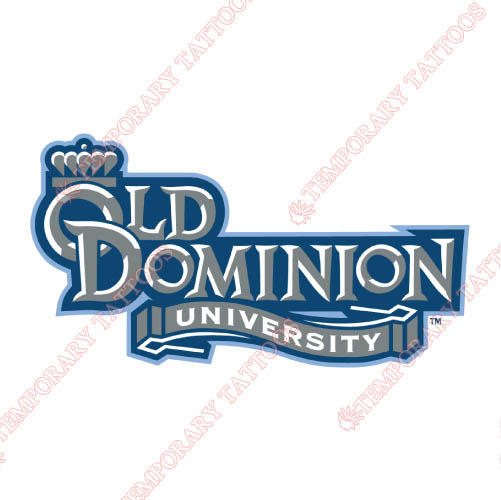Old Dominion Monarchs Customize Temporary Tattoos Stickers NO.5784